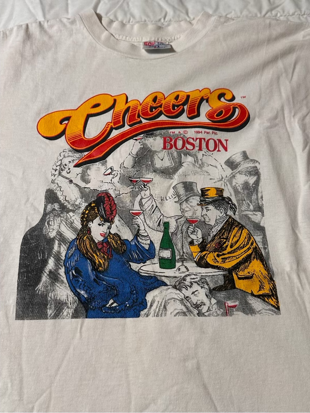 Vintage 1994 Cheers Boston Graphic T-Shirt 🍻